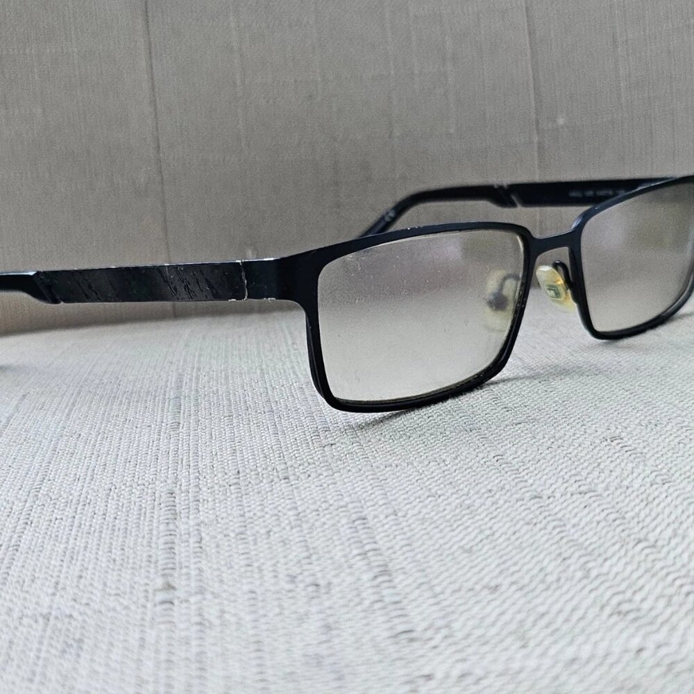 Marchon NYC Uptown Men Eyeglasses Frame Black HALL 001 54[]16 140 Glasses - Picture 3 of 12